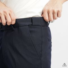 Quần tây xanh đen lưng thun co giãn