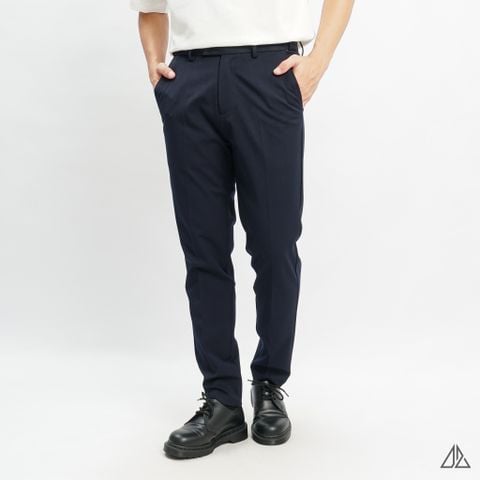 Quần tây xanh đen lưng thun co giãn