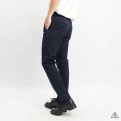 Quần tây xanh đen lưng thun co giãn