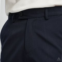 Quần tây xanh đen lưng thun co giãn