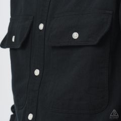 Áo sơ mi túi hộp vải kaki