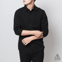 Áo sơ mi túi mổ vải kaki xéo [SM-2031]