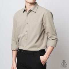 Áo sơ mi túi mổ vải kaki xéo [SM-2031]