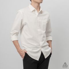 Áo sơ mi túi mổ vải kaki xéo [SM-2031]
