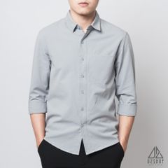 Áo sơ mi túi mổ vải kaki xéo [SM-2031]