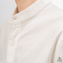 Áo sơ mi ngắn tay cổ trụ
