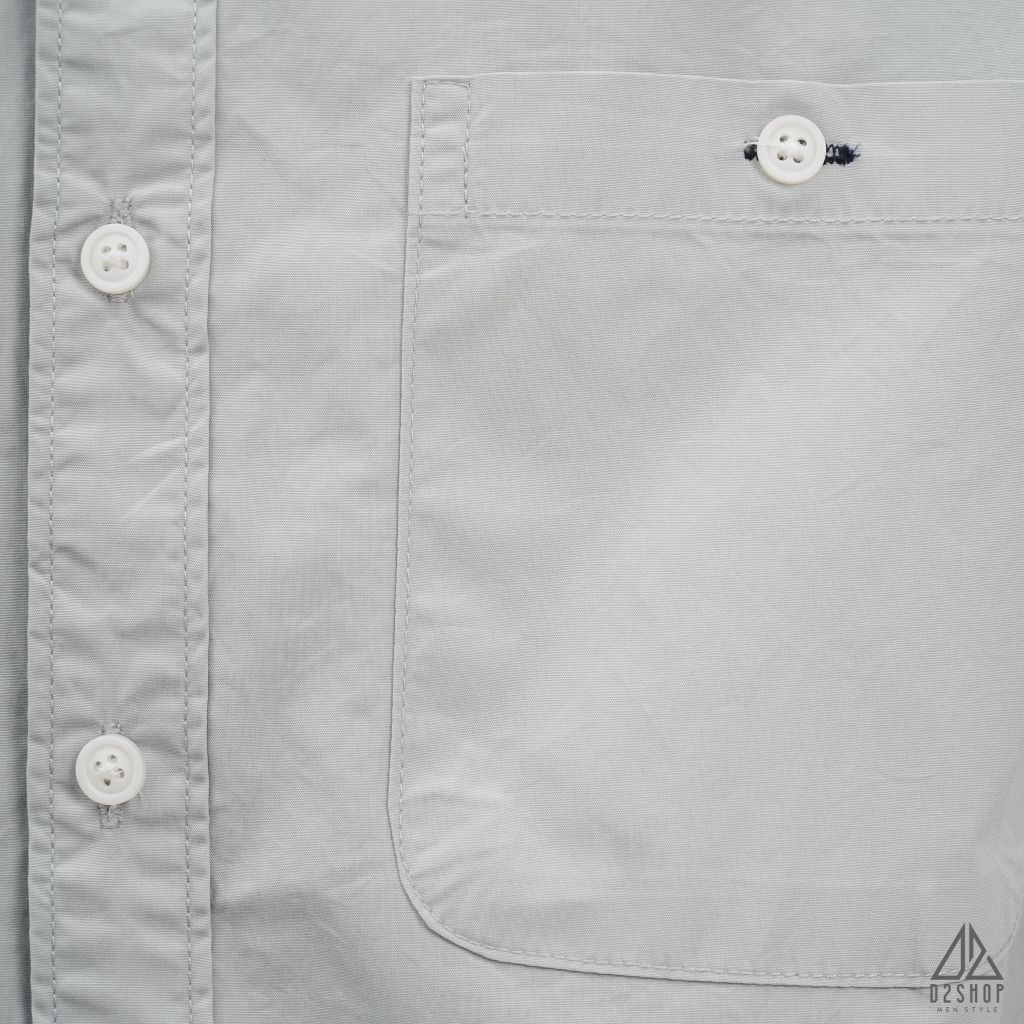 Áo sơ mi ngắn tay túi đánh bọ [SM-2153]