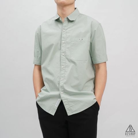 Áo sơ mi ngắn tay túi đánh bọ [SM-2153]