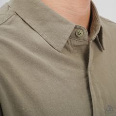Áo sơ mi ngắn tay phối túi vải đủi [SM-2277]