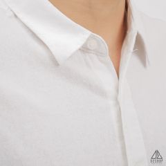 Áo sơ mi ngắn tay phối túi vải đủi [SM-2277]