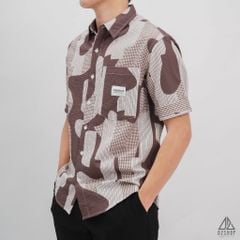 Áo sơ mi NT dập nổi họa tiết Camo
