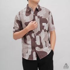 Áo sơ mi NT dập nổi họa tiết Camo