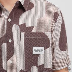 Áo sơ mi NT dập nổi họa tiết Camo