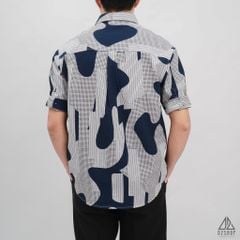 Áo sơ mi NT dập nổi họa tiết Camo