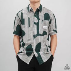 Áo sơ mi NT dập nổi họa tiết Camo