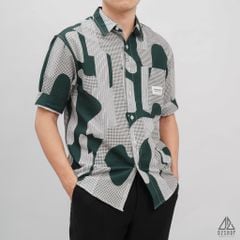 Áo sơ mi NT dập nổi họa tiết Camo
