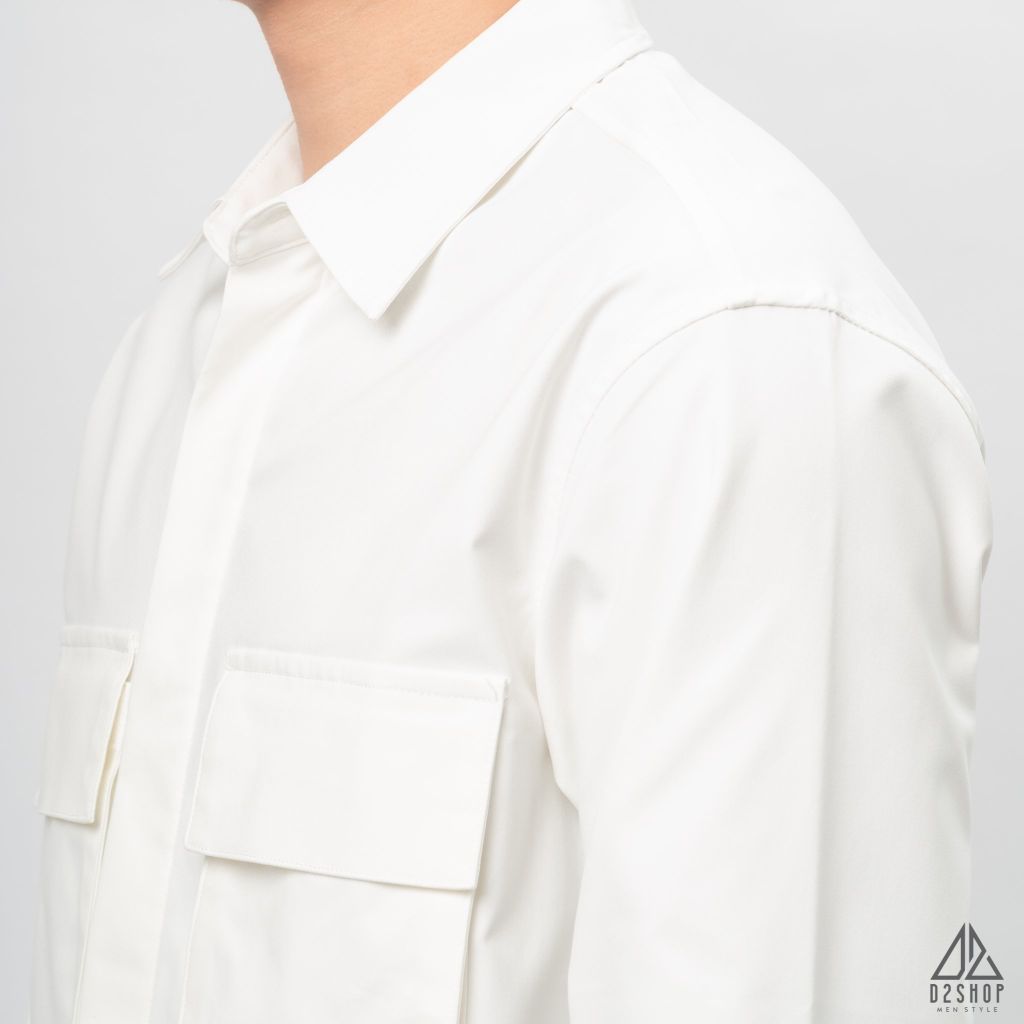 Áo sơ mi co giãn túi hộp [SM-2303]