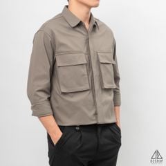 Áo sơ mi co giãn túi hộp [SM-2303]