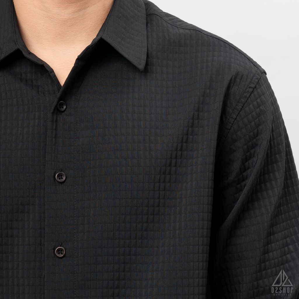 Sơ mi vải dày gân nổi [SM-2306]