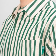 Áo sơ mi sọc đứng vải gân nổi [SM-2308]