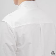 Áo sơ mi vải pho túi đánh bọ