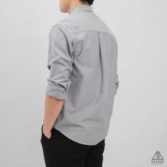 Áo sơ mi vải pho túi đánh bọ