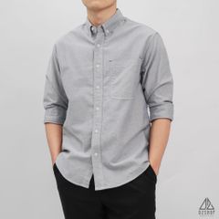 Áo sơ mi vải pho túi đánh bọ