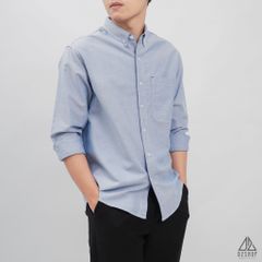 Áo sơ mi vải pho túi đánh bọ