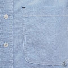 Áo sơ mi vải pho túi đánh bọ