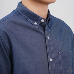 Áo sơ mi vải pho túi đánh bọ