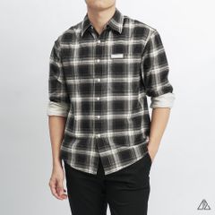Áo sơ mi caro vải nhung