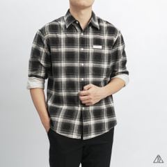 Áo sơ mi caro vải nhung