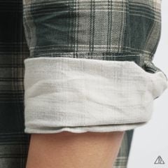 Áo sơ mi caro vải nhung