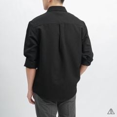Áo sơ mi 2 túi vải dạ