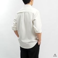 Áo sơ mi 2 túi vải dạ