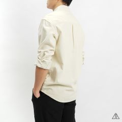 Áo sơ mi 2 túi vải nhung