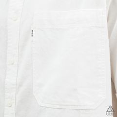 Áo sơ mi ngắn tay phối túi vải kaki [SM-2355]