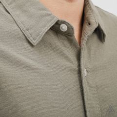 Áo sơ mi tay ngắn 2 túi vải linen