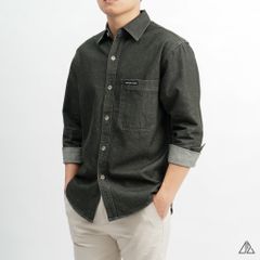 Áo sơ mi jean phối túi Kenlove Studio