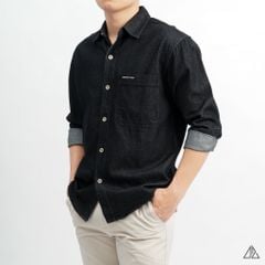 Áo sơ mi jean phối túi Kenlove Studio