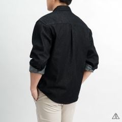 Áo sơ mi jean phối túi Kenlove Studio