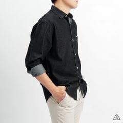 Áo sơ mi jean phối túi Kenlove Studio