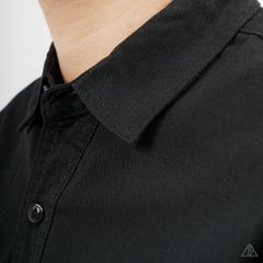 Áo sơ mi vải xéo phối túi đánh bọ