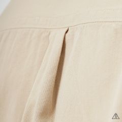 Áo sơ mi vải xéo phối túi đánh bọ