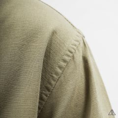 Áo sơ mi tay ngắn vải linen