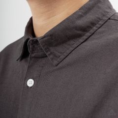 Áo sơ mi tay ngắn vải linen