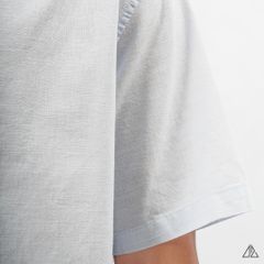 Áo sơ mi tay ngắn vải linen