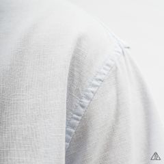 Áo sơ mi tay ngắn vải linen