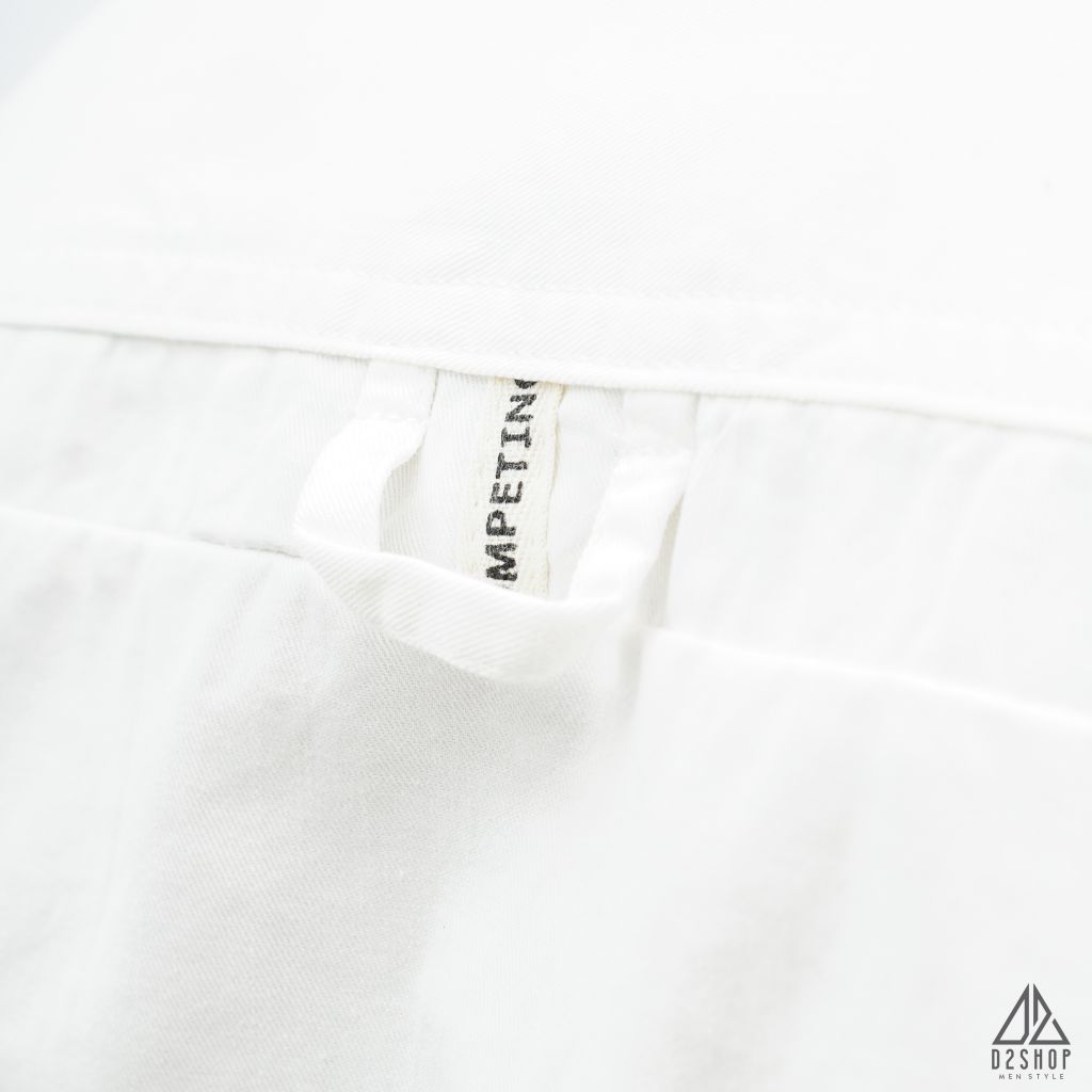 Áo sơ mi thêu chữ P nhỏ [SM-8876]