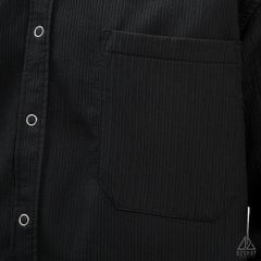 Áo sơ mi gân nổi phối túi [SM-8890]